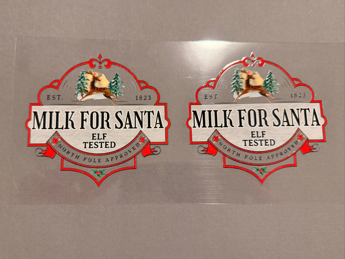 Elf tested milk for Santa