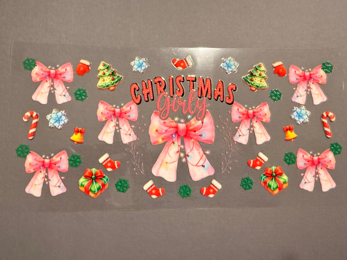Pink Christmas Girly