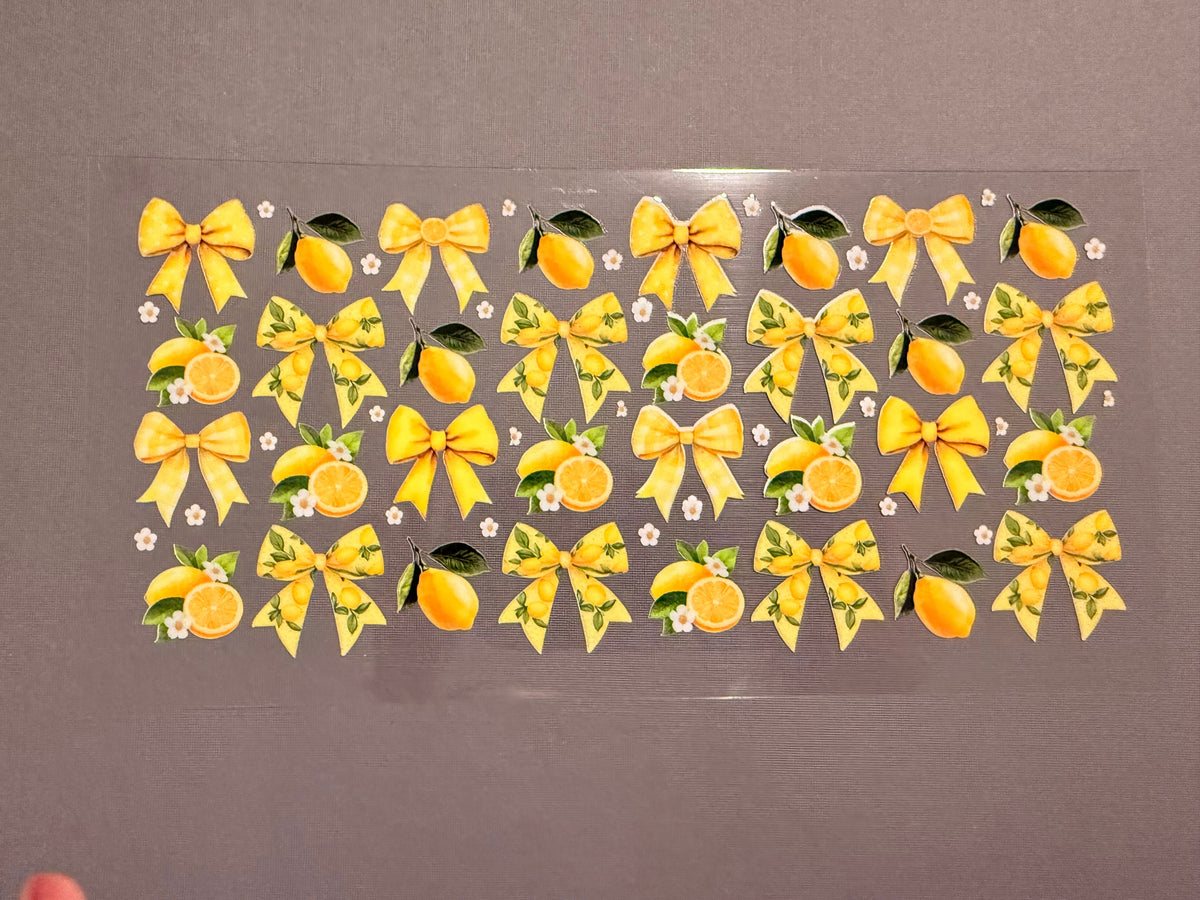 Lemon and bows