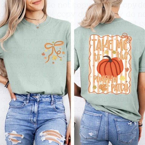 take me to the pumpkin patchw/pocket