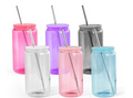16 oz Acrylic Mason Jar w/lid