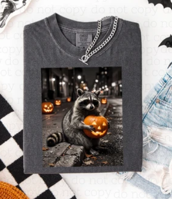 Raccoon Halloween