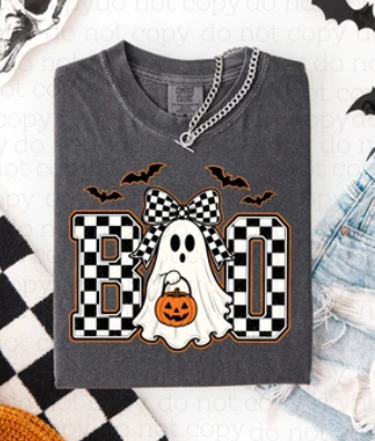 Checkered Bow Ghost